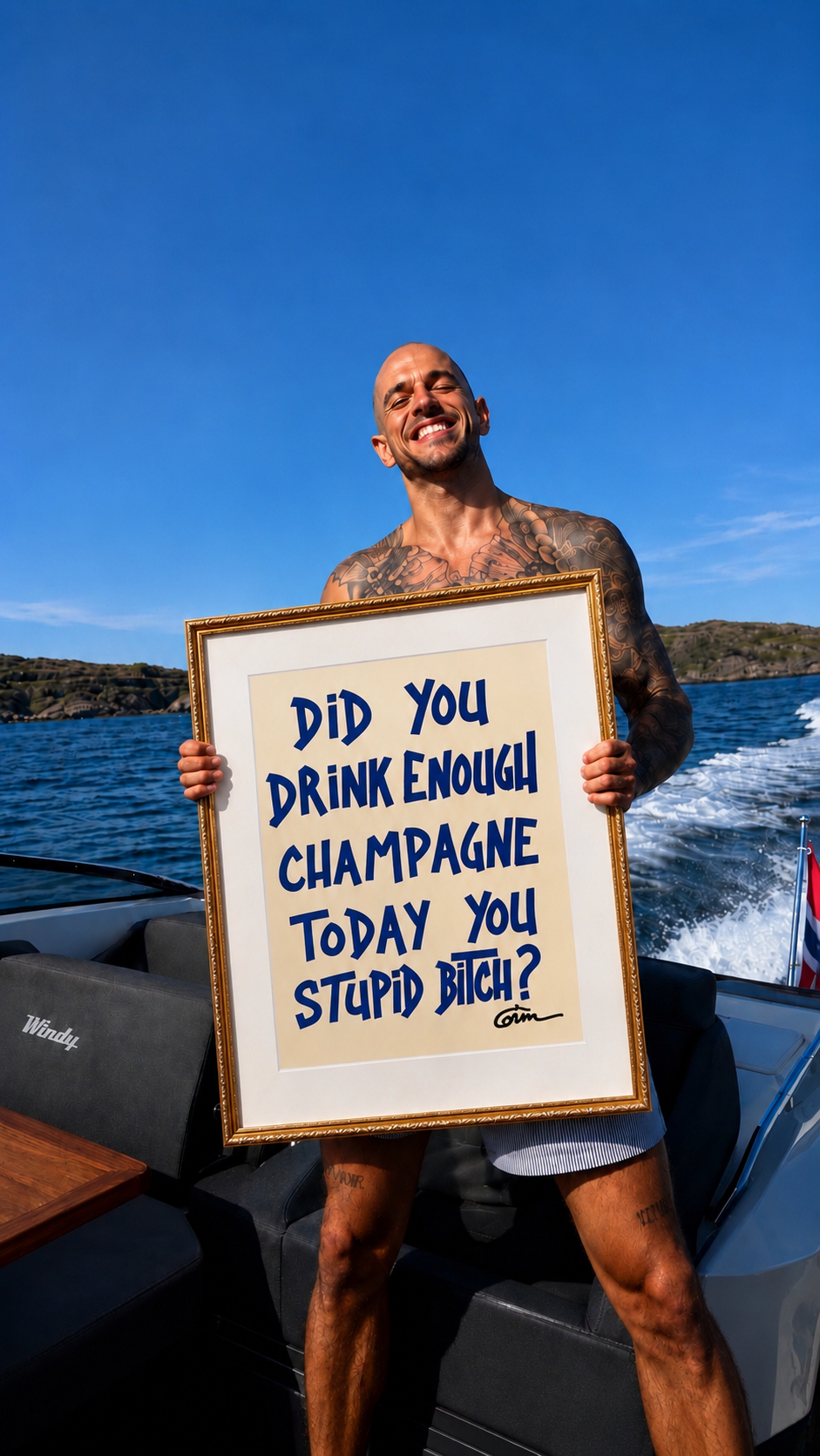 DID YOU DRINK ENOUGH CHAMPAGNE – MAISON CACTUS