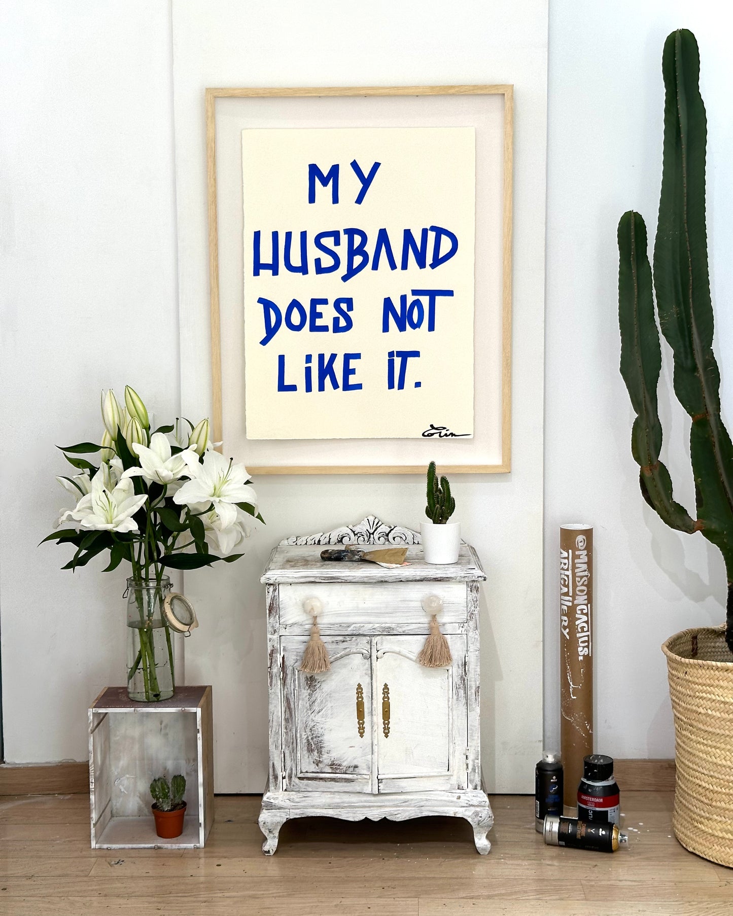 MY HUSBAND DOES NOT LIKE IT