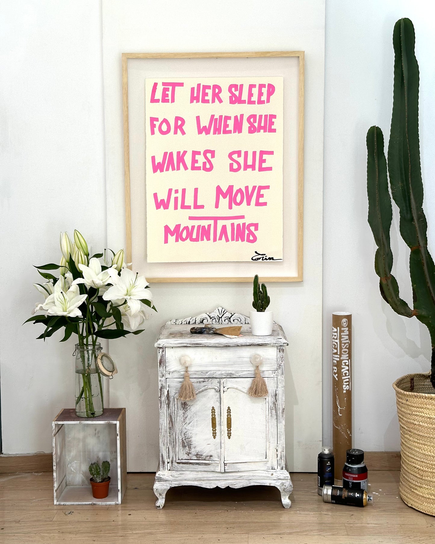 LET HER SLEEP FOR WHEN SHE WAKES...