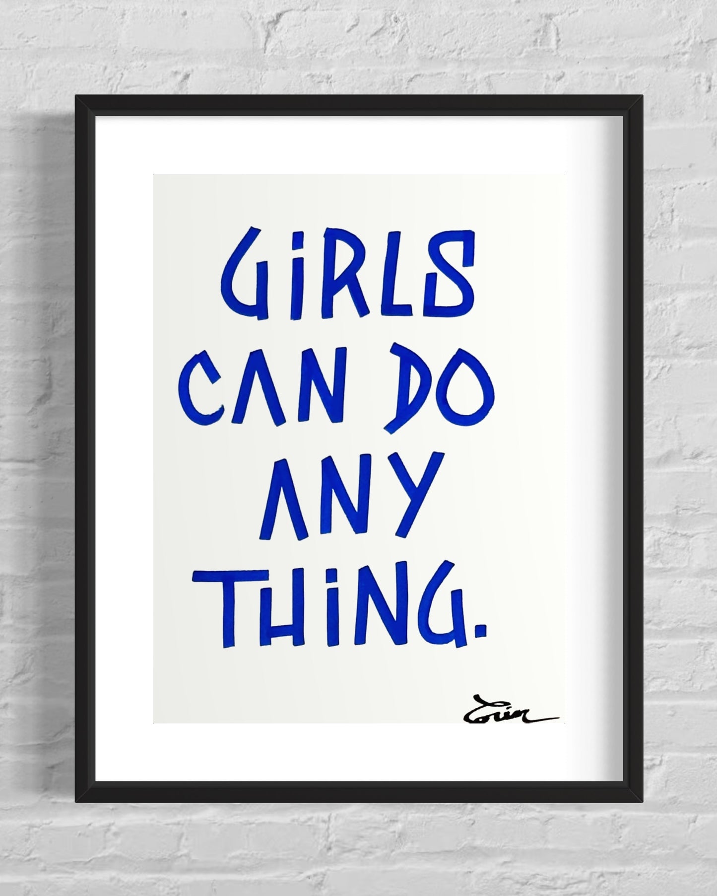 GIRLS CAN DO ANYTHING