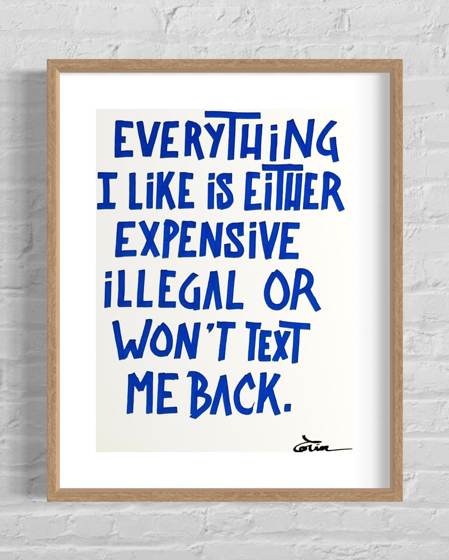 EVERYTHING I LIKE IS EITHER...