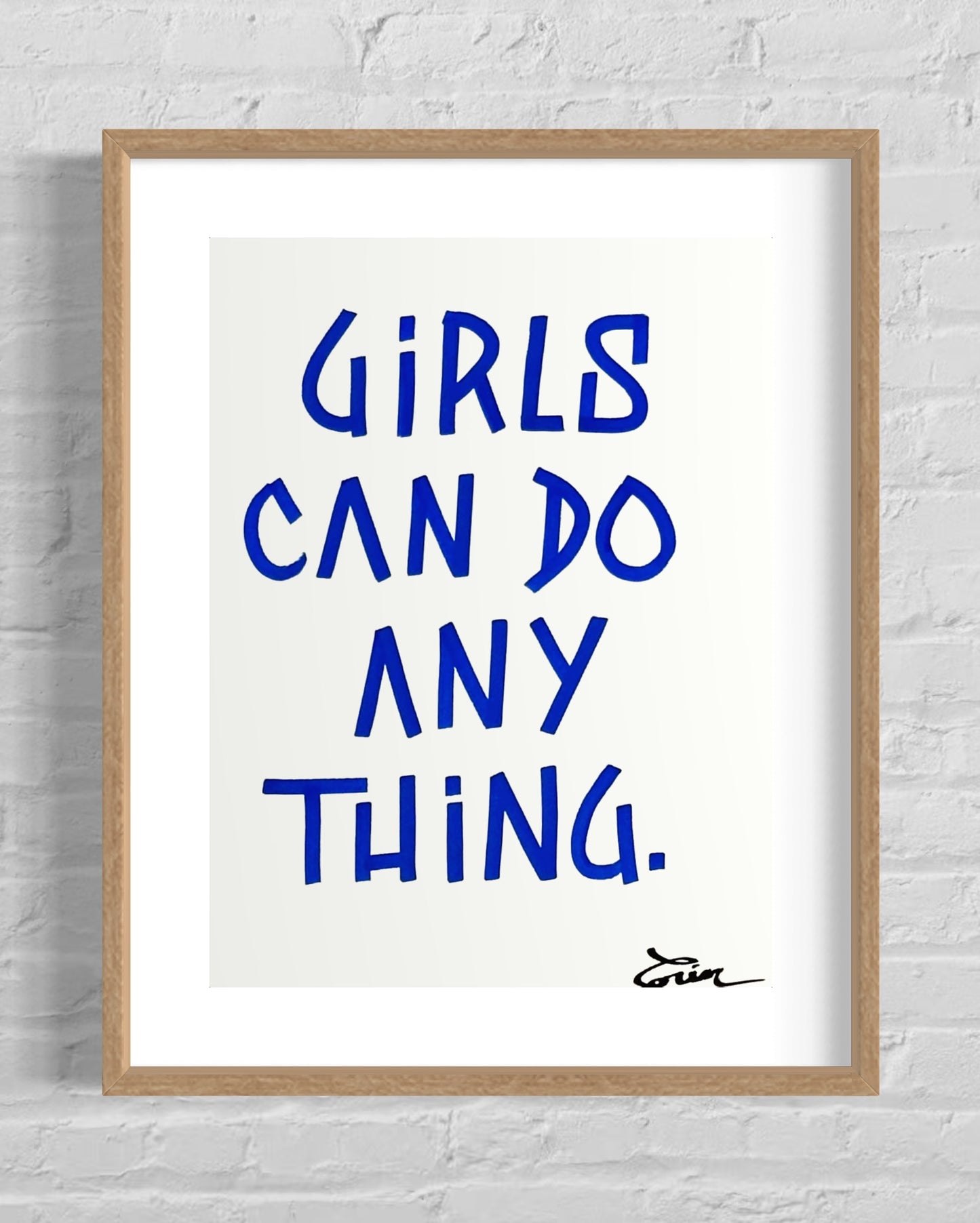 GIRLS CAN DO ANYTHING