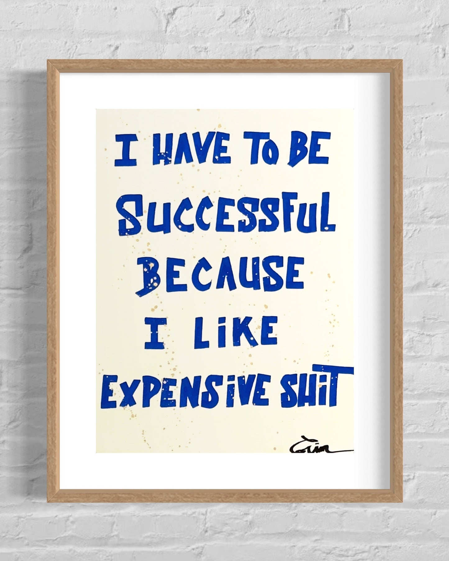 I HAVE TO BE SUCCESSFUL....