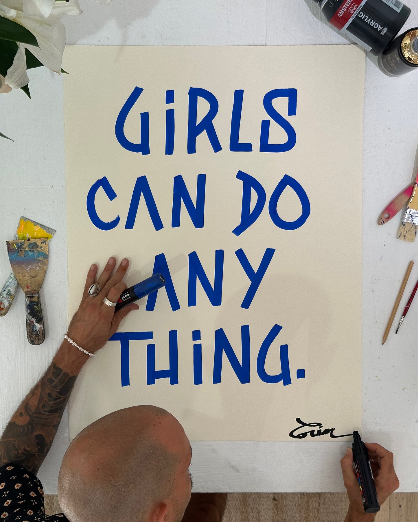 GIRLS CAN DO ANYTHING
