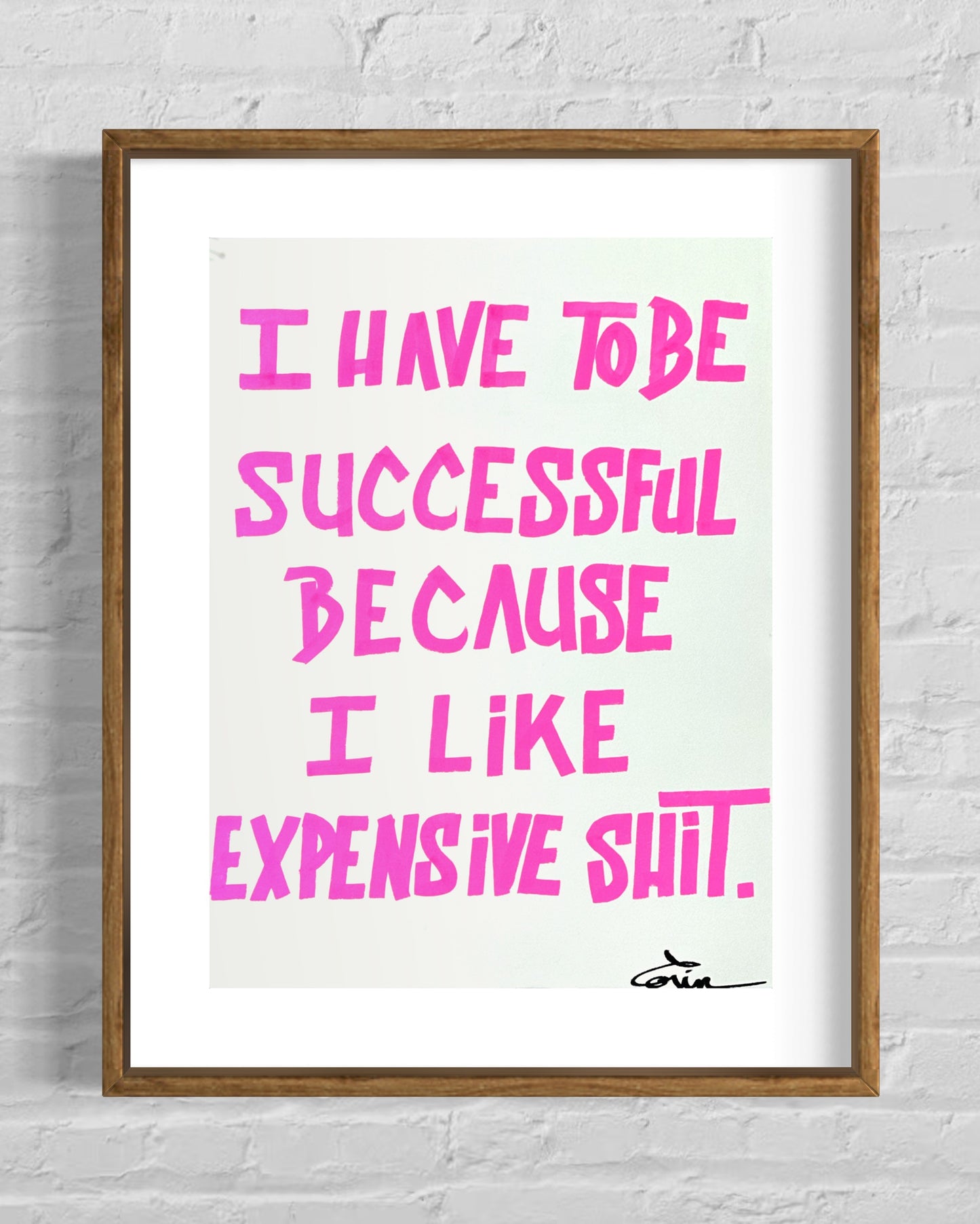 I HAVE TO BE SUCCESSFUL....