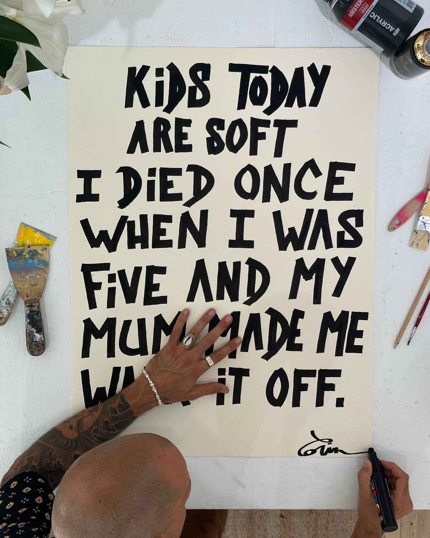 KIDS TODAY ARE SOFT....