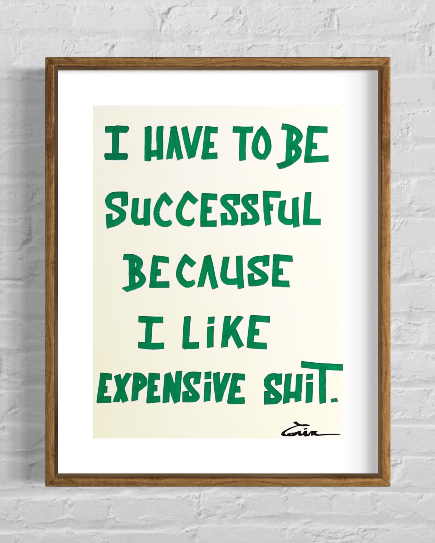 I HAVE TO BE SUCCESSFUL....
