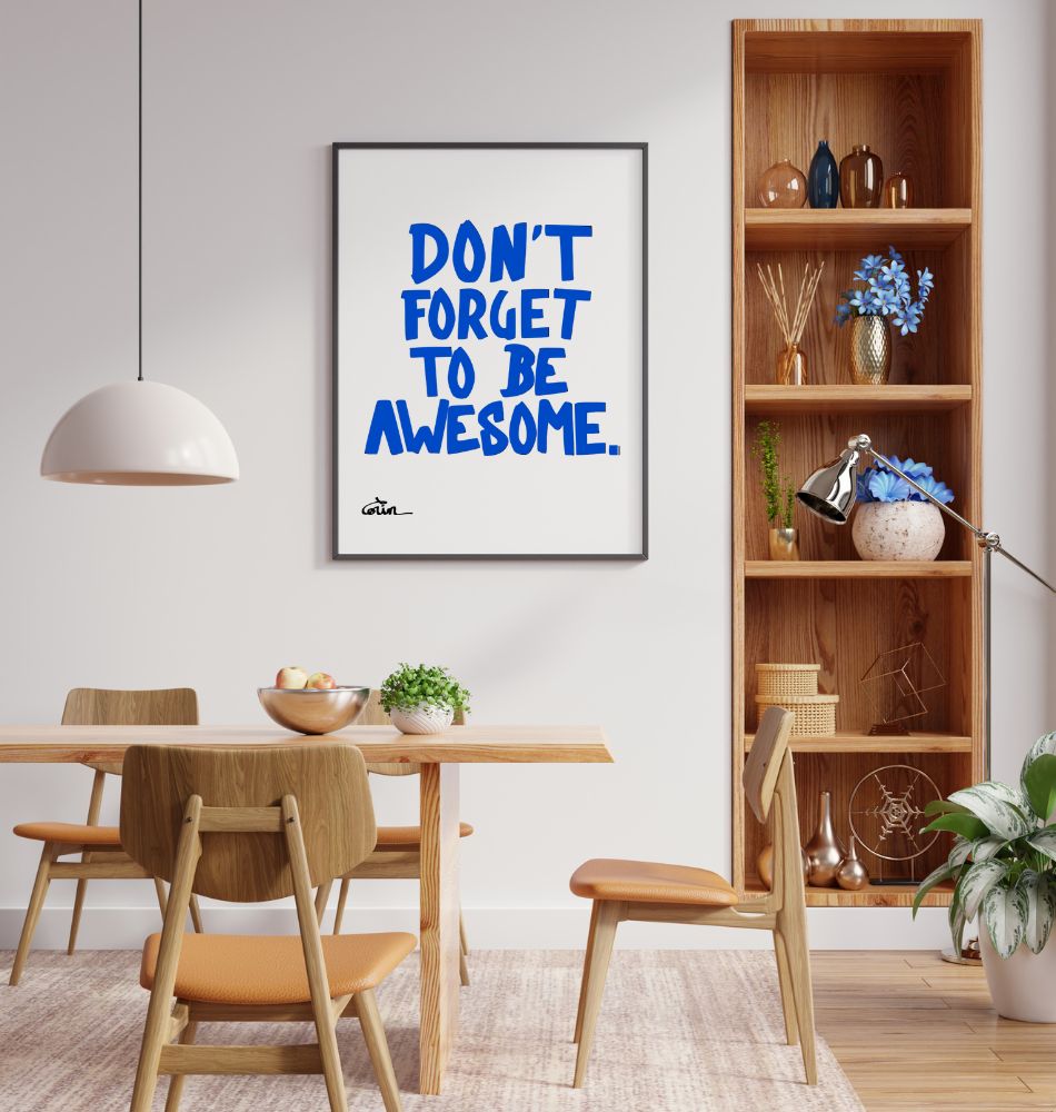 How to Style Bold Art in a Minimalist Home