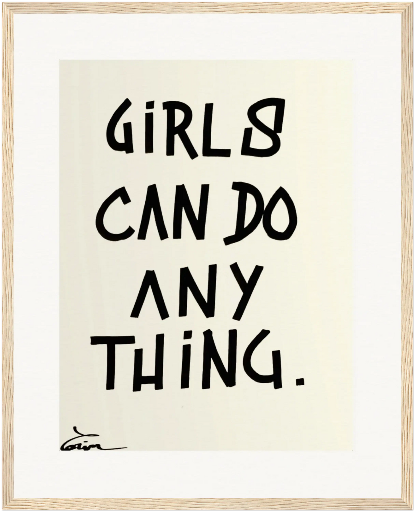 GIRLS CAN DO ANYTHING