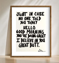 Self Love Quote: Just in Case No One Told You Today...