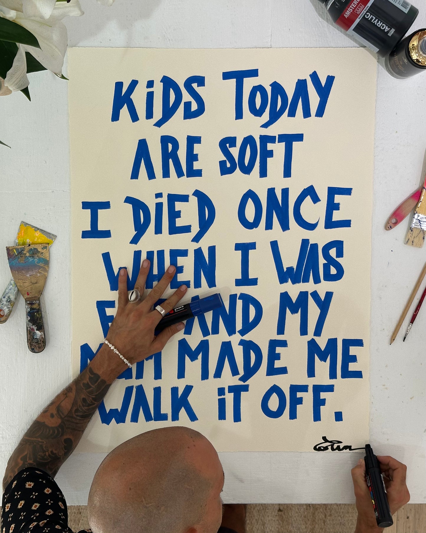 KIDS TODAY ARE SOFT....