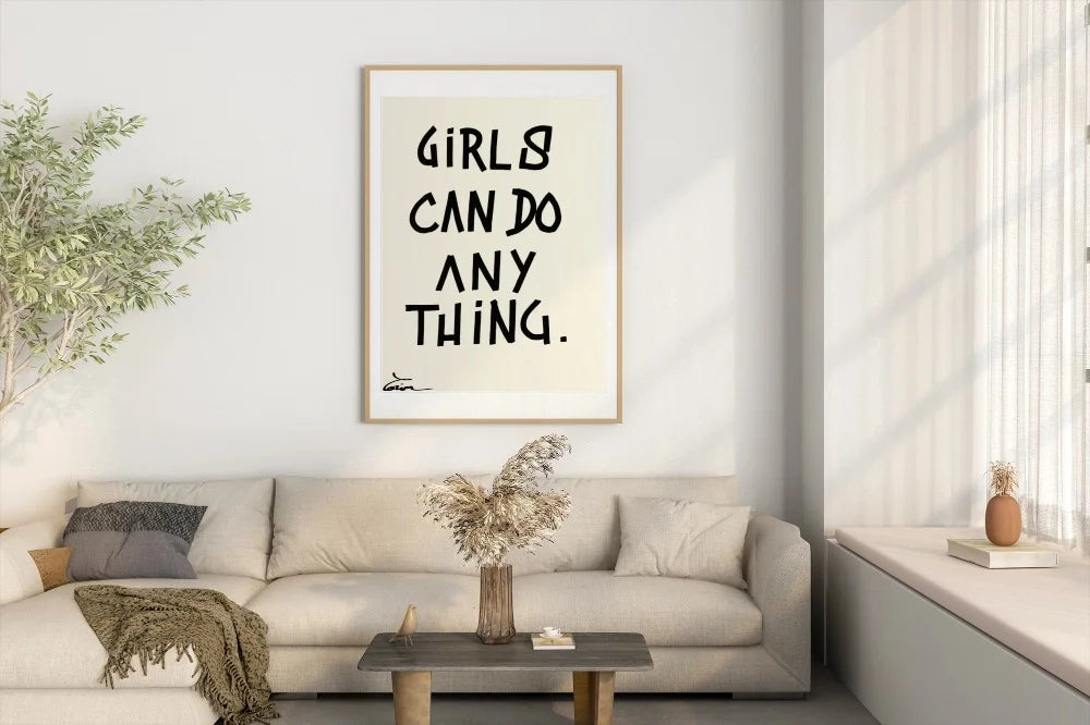 GIRLS CAN DO ANYTHING