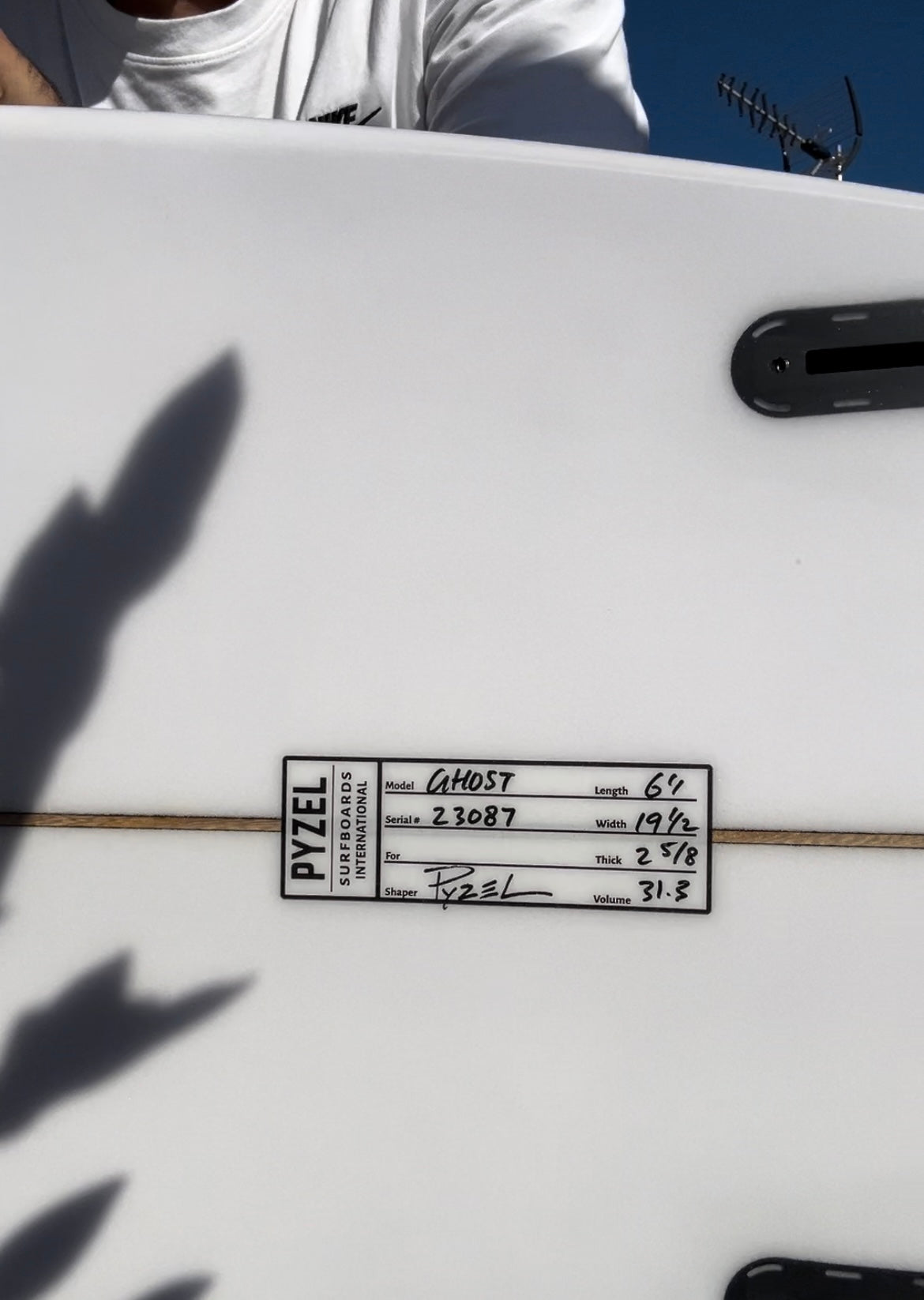 THE GHOST 6'1  - Pyzel Surfboard