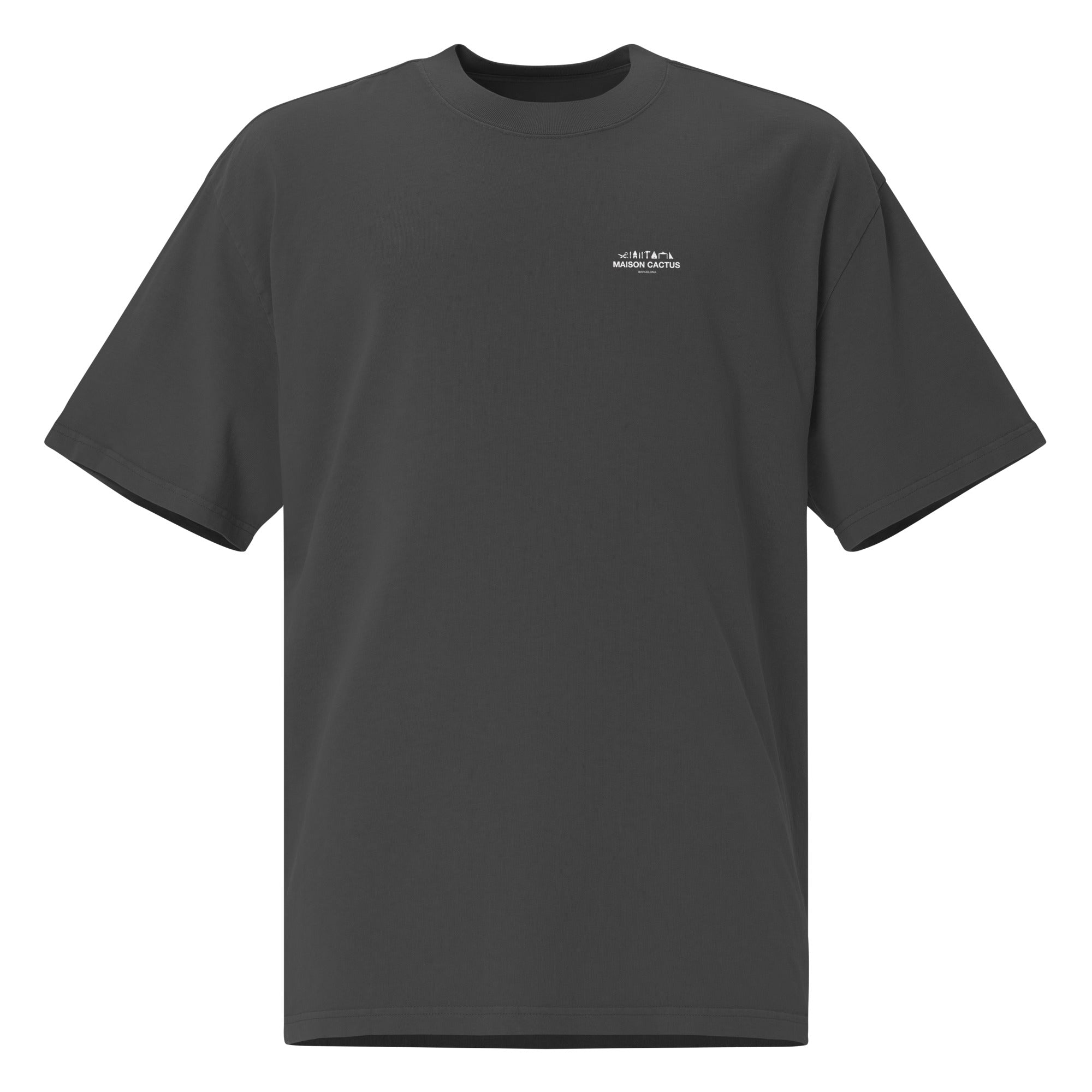 Oversized faded t-shirt - JUST IN CASE NO ONE TOLD YOU TODAY